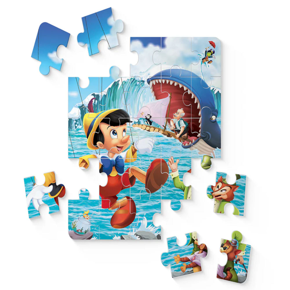 Cuento + Puzzle 30Pza Pinocho Mundicrom2