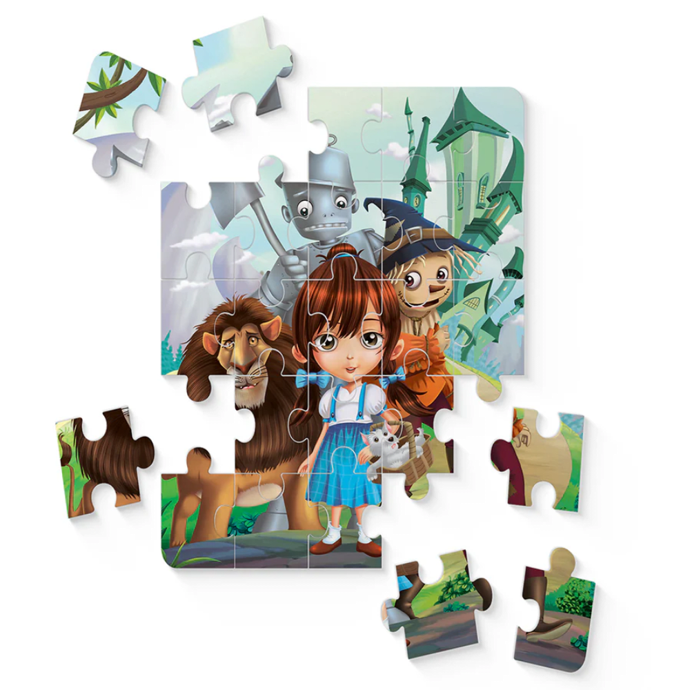 Cuento + Puzzle 30Pza El Mago de Oz Mundicrom2