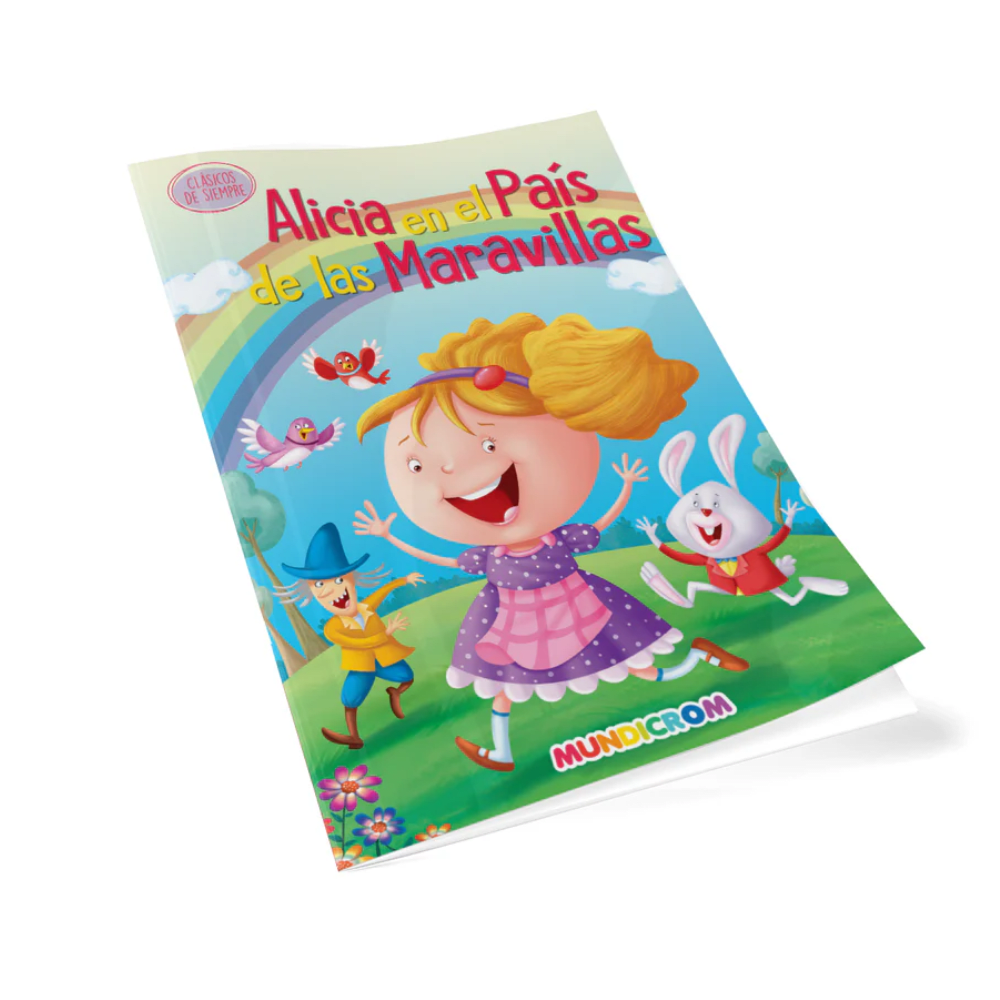 Cuento + Puzzle 30Pzs Alicia en el Pais de las Maravillas Mundicrom1