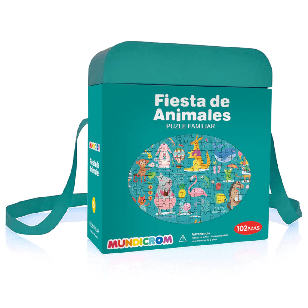 Puzzle 102 Pzas Fiesta de Animales Mundicrom1