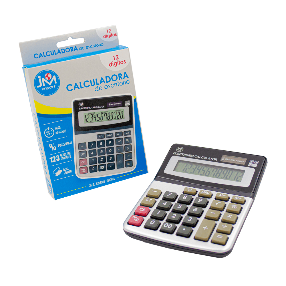 Calculadora Escritorio 12Dig Kd-7766B1