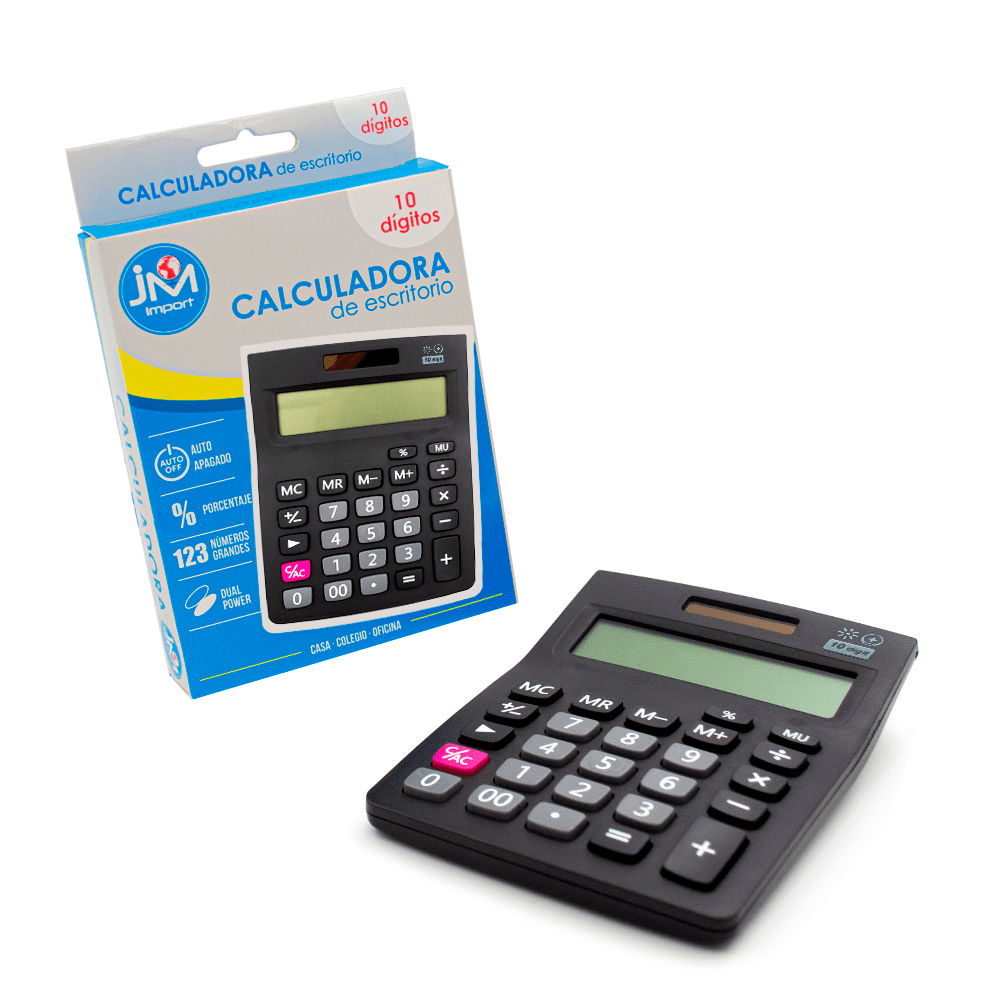 Calculadora Escritorio 10 Dig Jmimport1
