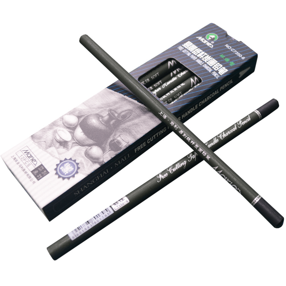 Lapiz Carboncillo Soft Marie's1