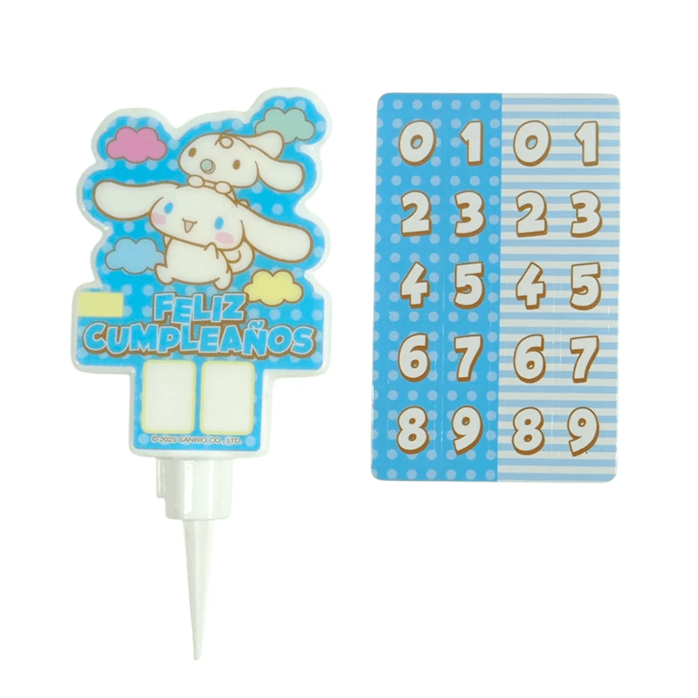 Vela Cumplea¤os Dise¤os 2D adhesivo5