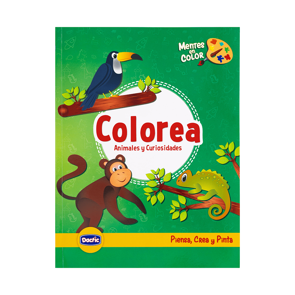 Libro para Colorear 50Pag Animales1