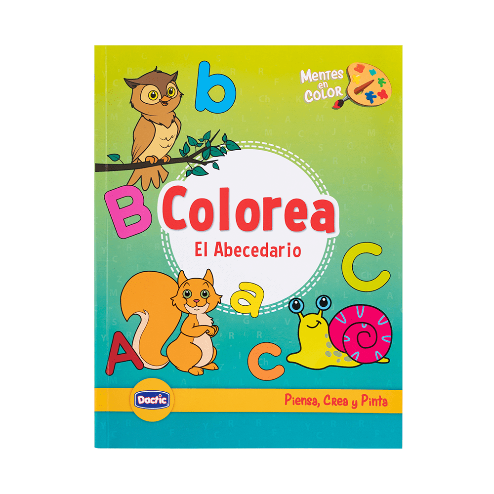 Libro para Colorear 50Pag Aprendo Abc1
