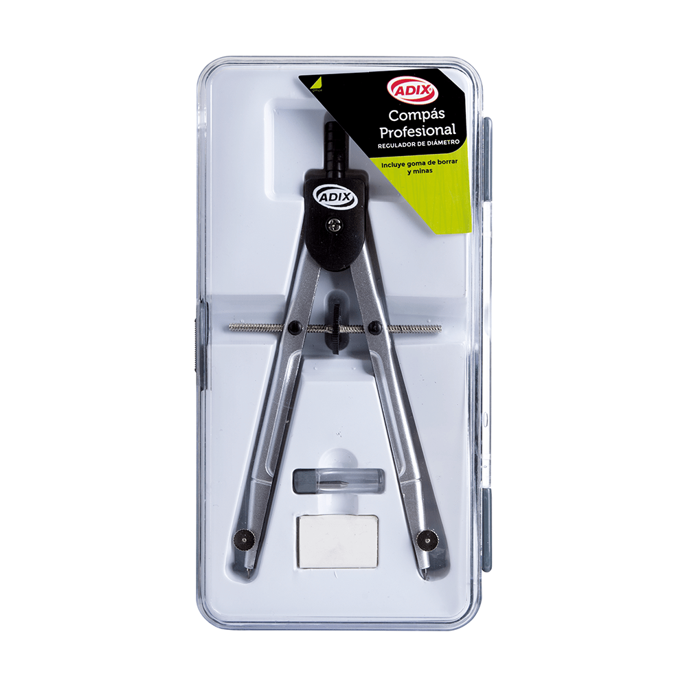 Compas De Precision Profesional Con Regulador Adix1