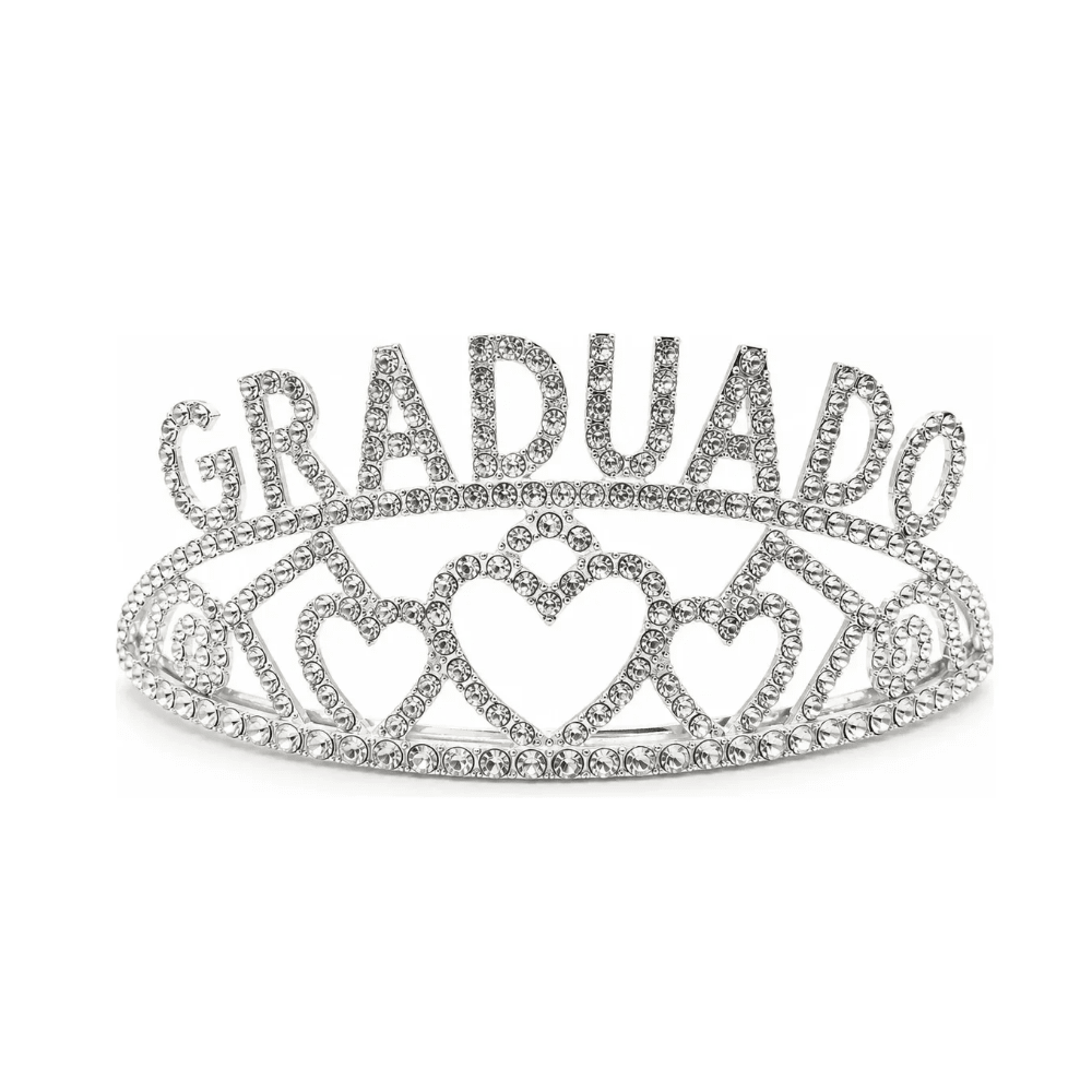 Corona Metalica Graduado Plateado Feco1