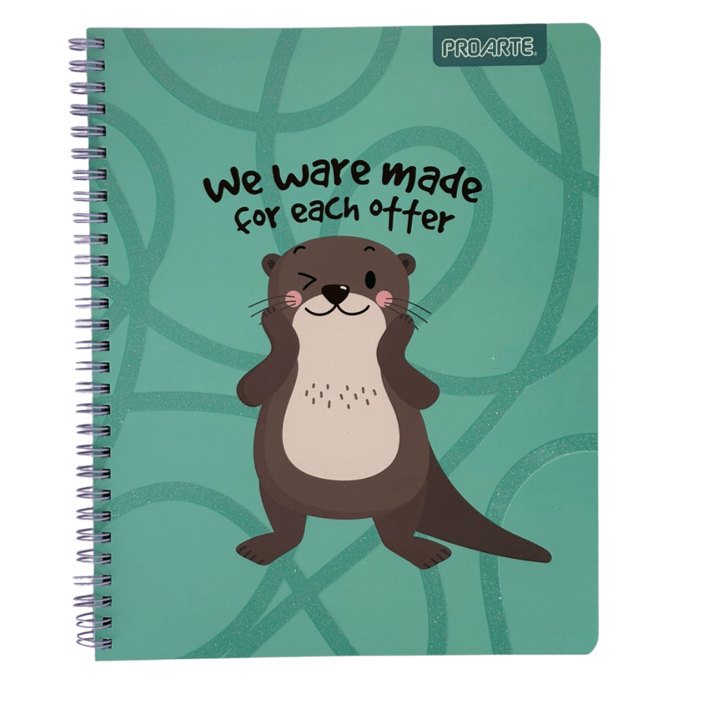 Cuaderno Universitario Mat 7mm 100Hjs Cute Proarte2