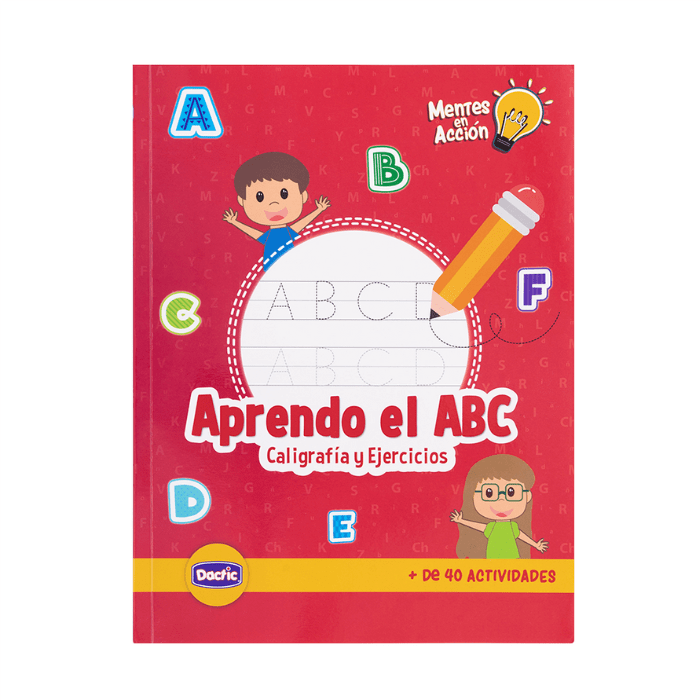 Libro Caligrafia Y Ejercicios Aprendo El Abc2