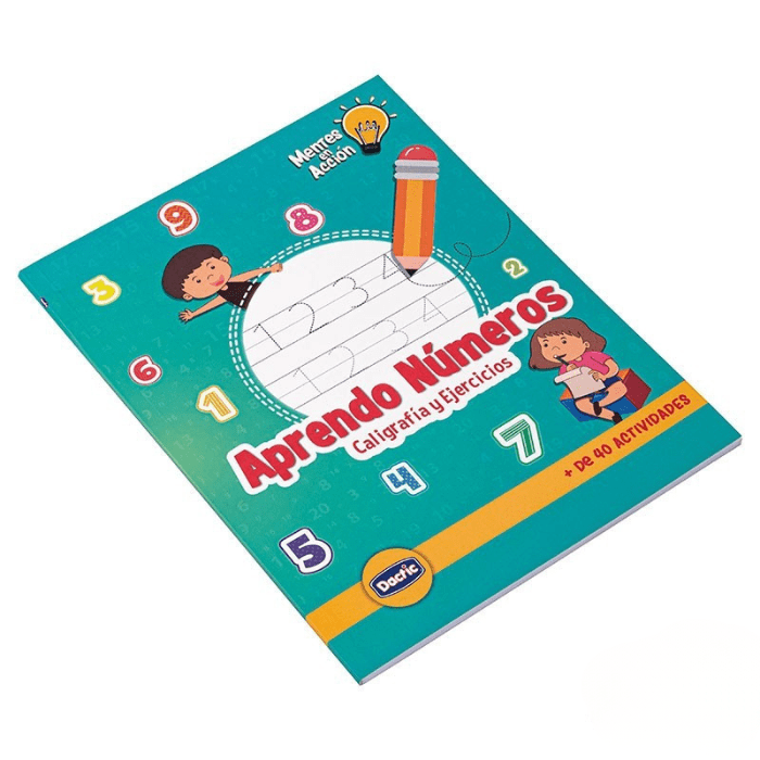 Libro Caligrafia Y Ejercicios Aprendo Numeros2