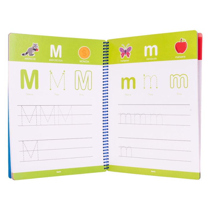 Libro Aprendo A Escribir Borrable Las Letras1