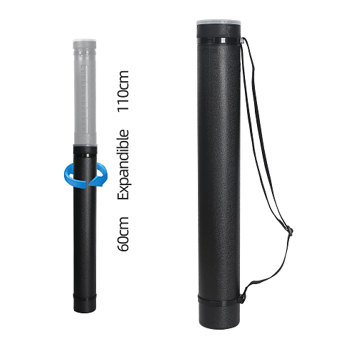 Portaplano Tubo Negro Con Correa1