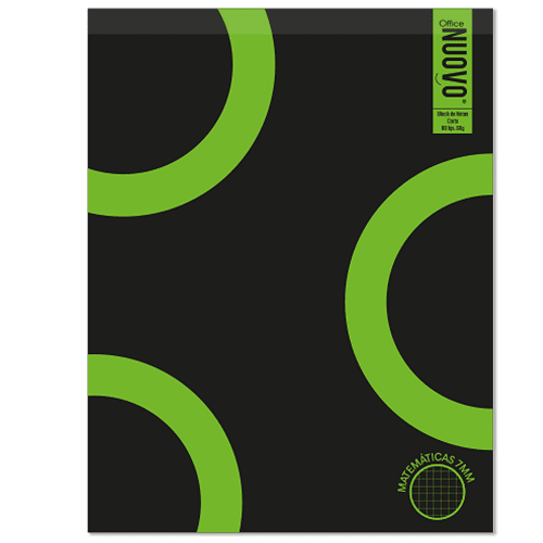 Block Prepicado Matematicas 7Mm Carta 80Hj1