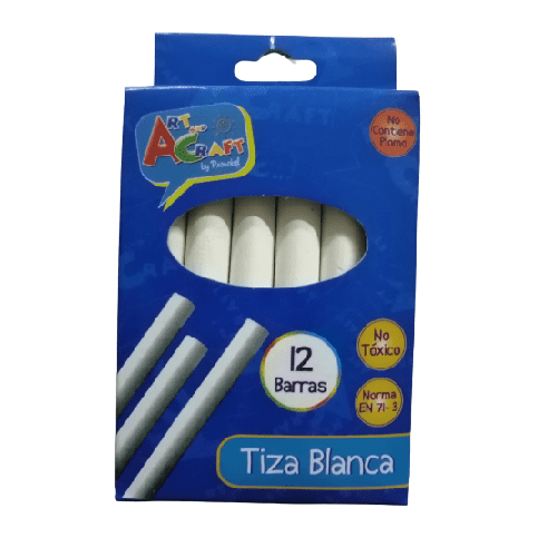 Tiza Blanca 12 Unidades1