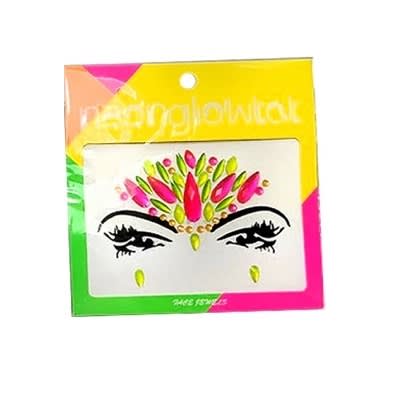 Stickers Cara Holografico Fluor1