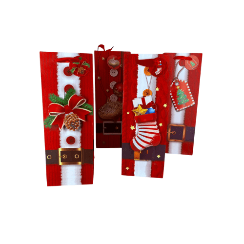 Bolsa Regalo Vino 12X351