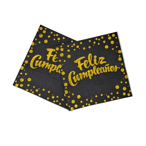 Servilleta Foil Feliz Cumplea¤os1