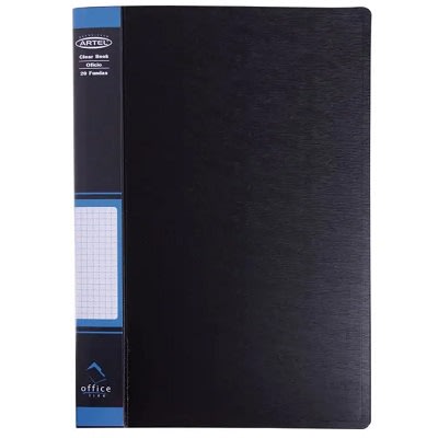Carpeta Con Fundas 20Un Carta Negro1