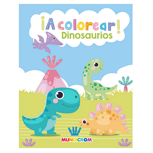 Libro para Colorear 50Pag Dinosaurios1