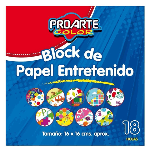 Papel Entretenido 16X16 18Hj1