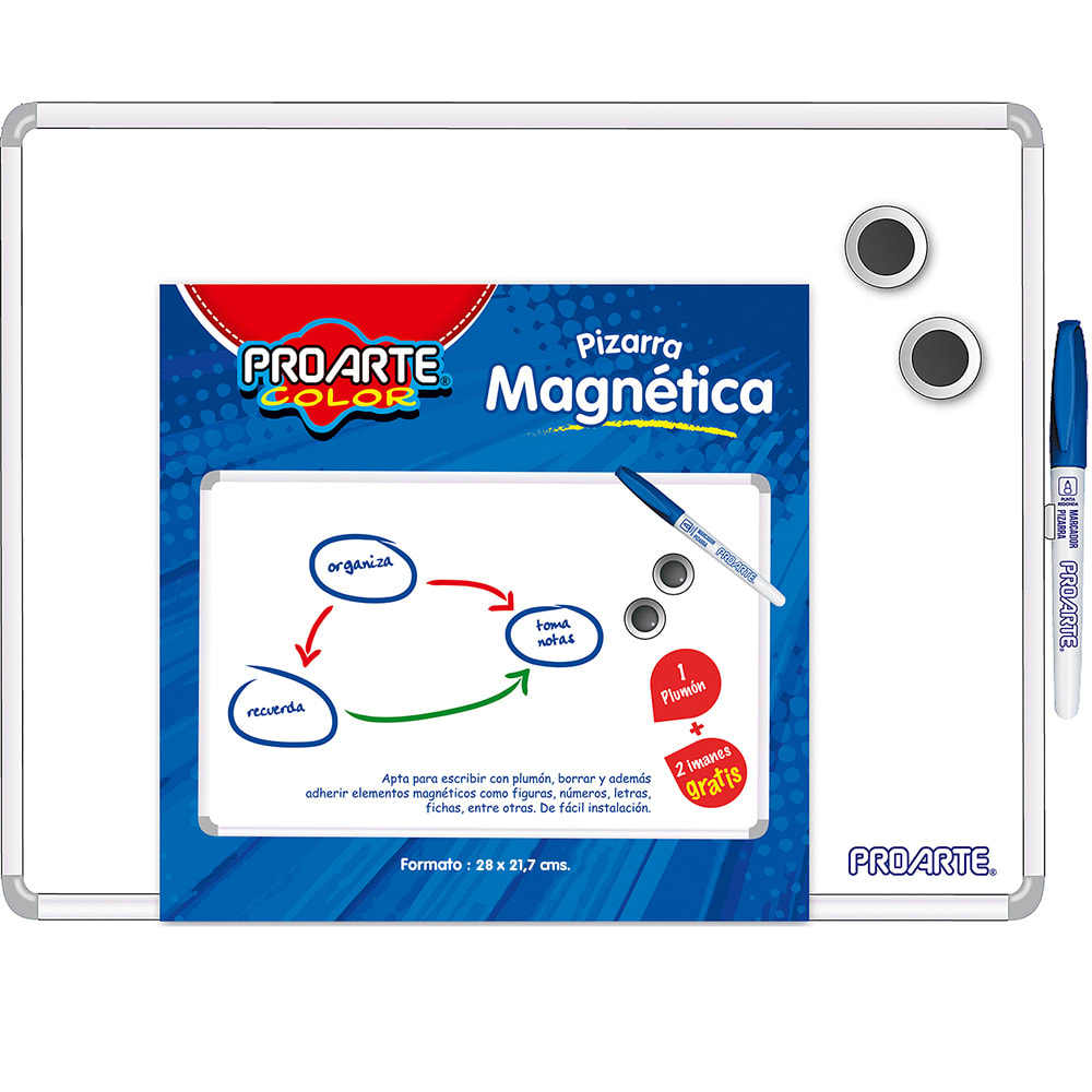 Pizarra Blanca 28X21.7Cm Magnetica1