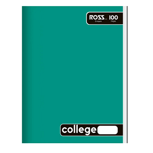 Cuaderno College Croquis 100Hj Ross1