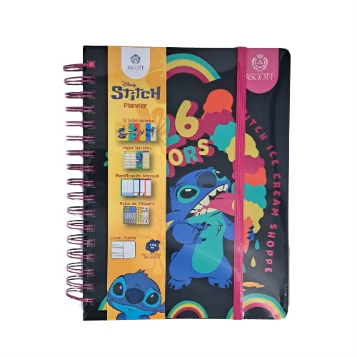 Planner Ascott Con Espiral Stitch 17.8X23.5Cm1