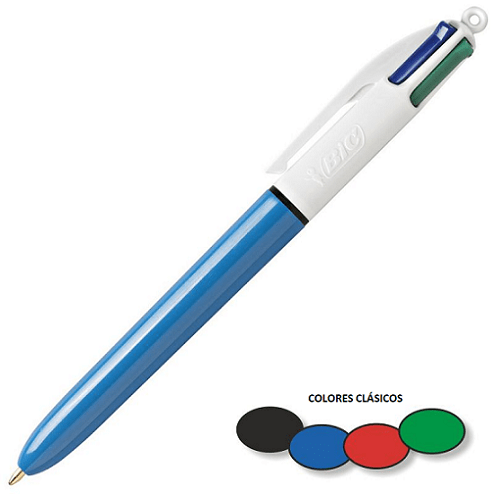 Lapiz Pasta 4 Colores Roj/Ver/Negr/Azul1