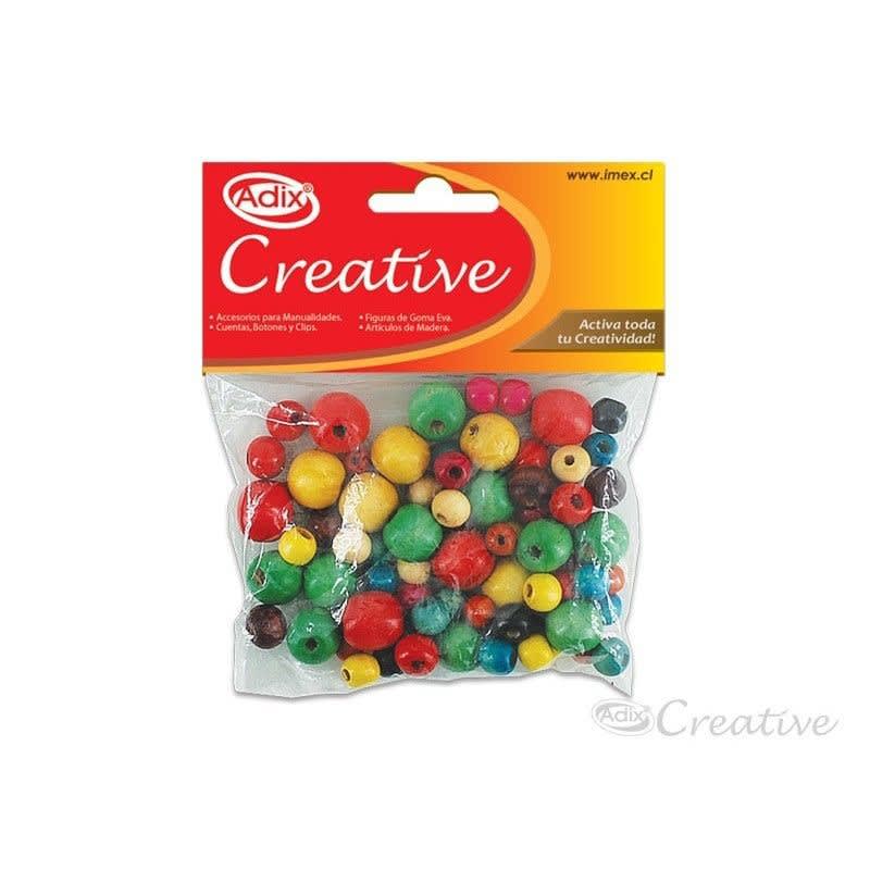 Cuentas Madera Red Col Surt 75Un Creative1