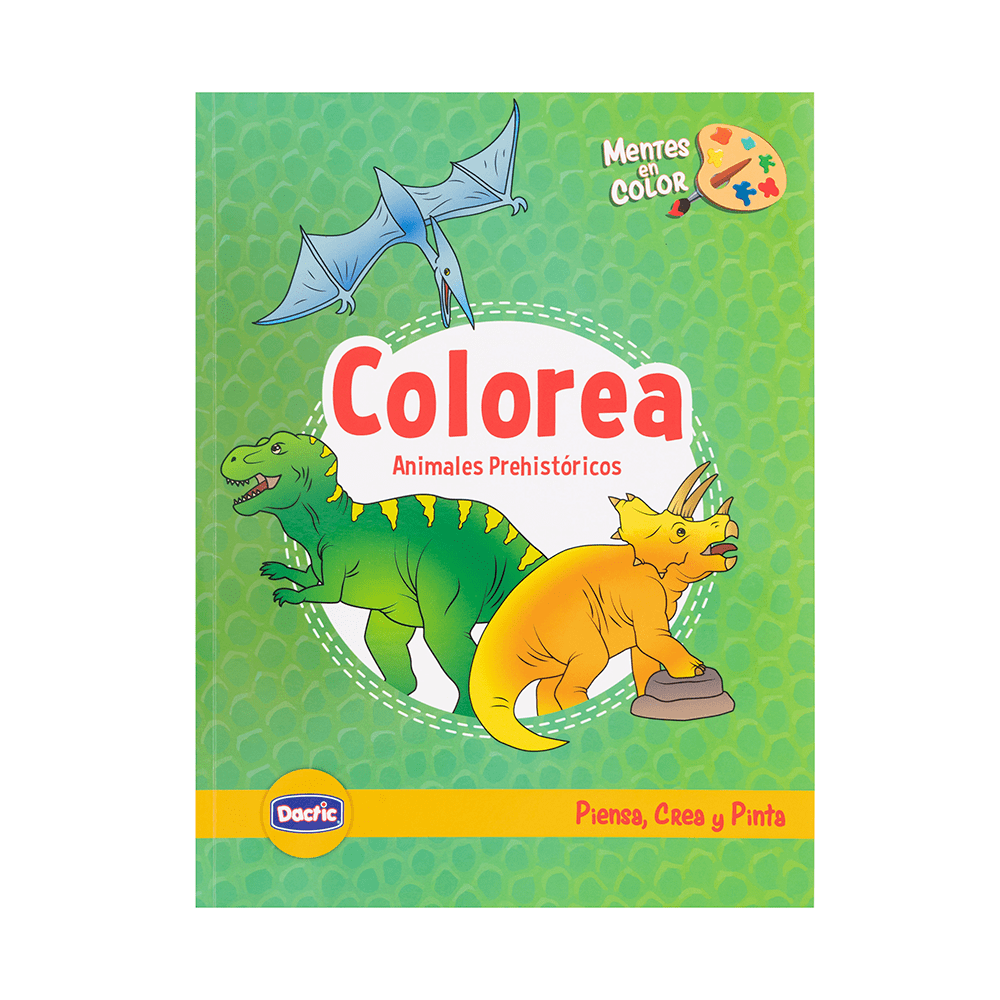 Libro para Colorear 50Pag Dinosaurio1