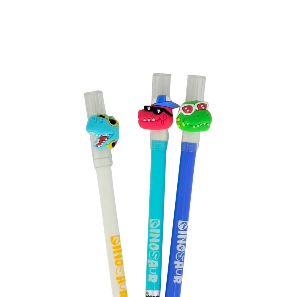 Lapiz Gel Borrable 0.7 Diseño Dinosaur Filgo1