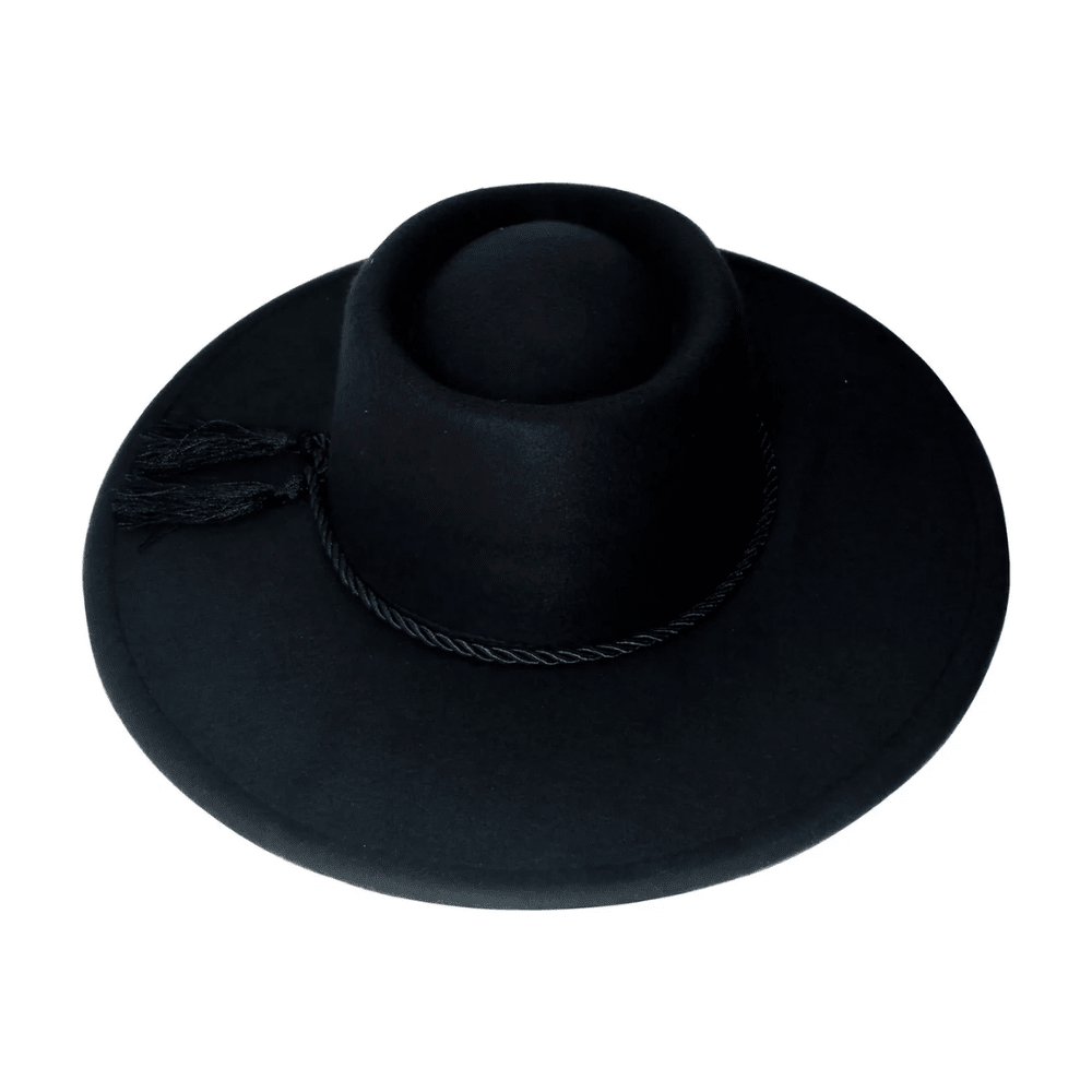 Sombrero Huaso Profesional Negro Feco1