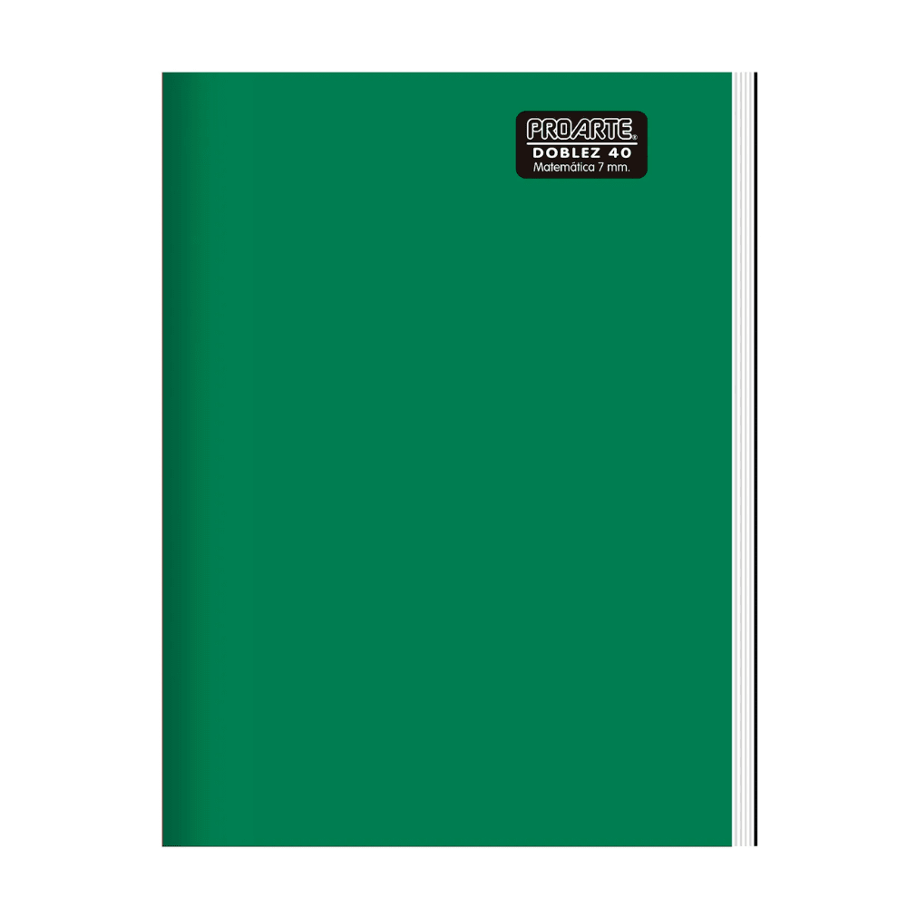 Cuaderno Chico (doblez) 7mm 40hjs2