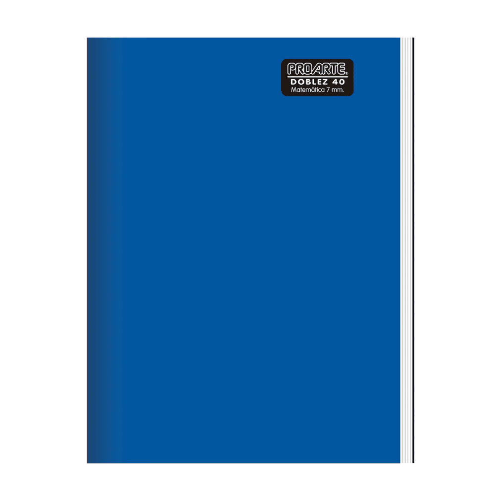 Cuaderno Chico (doblez) 7mm 40hjs1