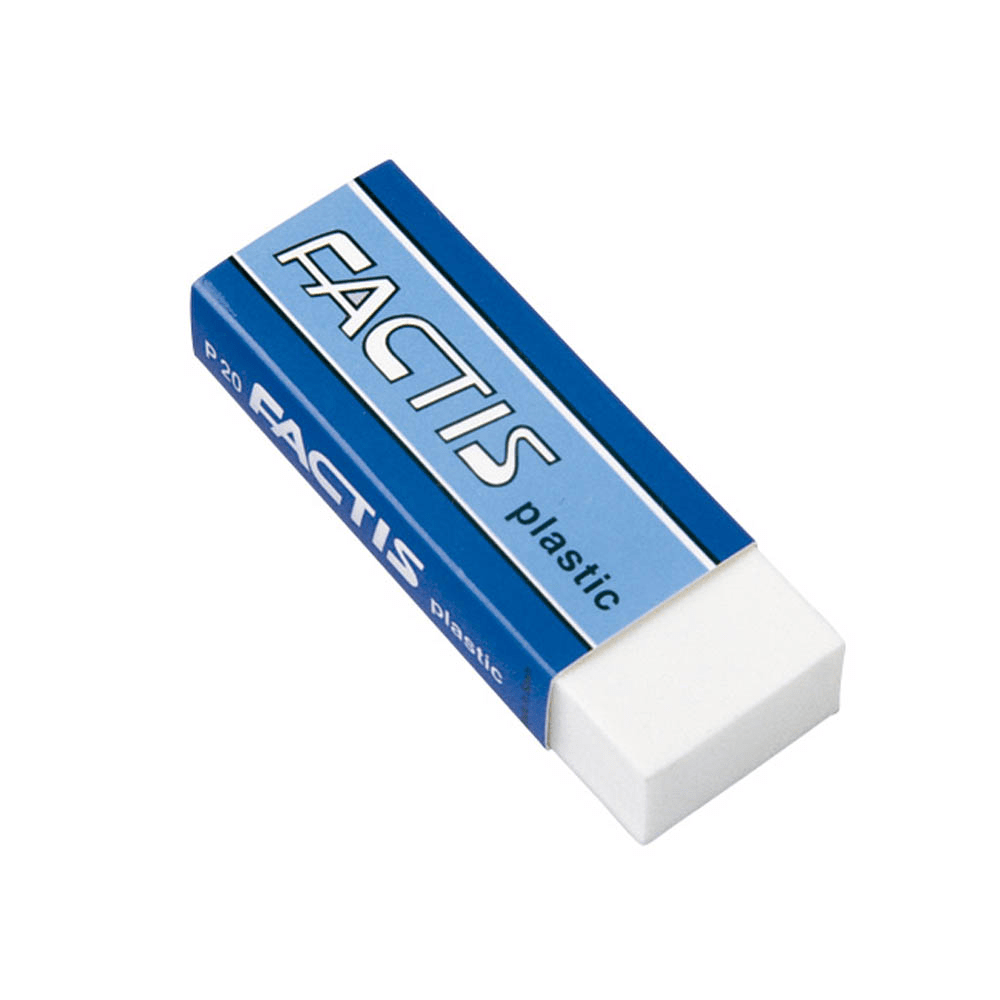 Goma de Borrar Plastica P20 Factis1