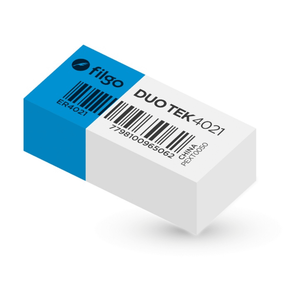 Goma de Borrar Duotek Para Grafito Y Tinta1