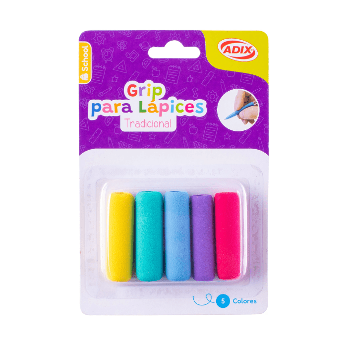 Grip para Lapiz Blister 5Un1