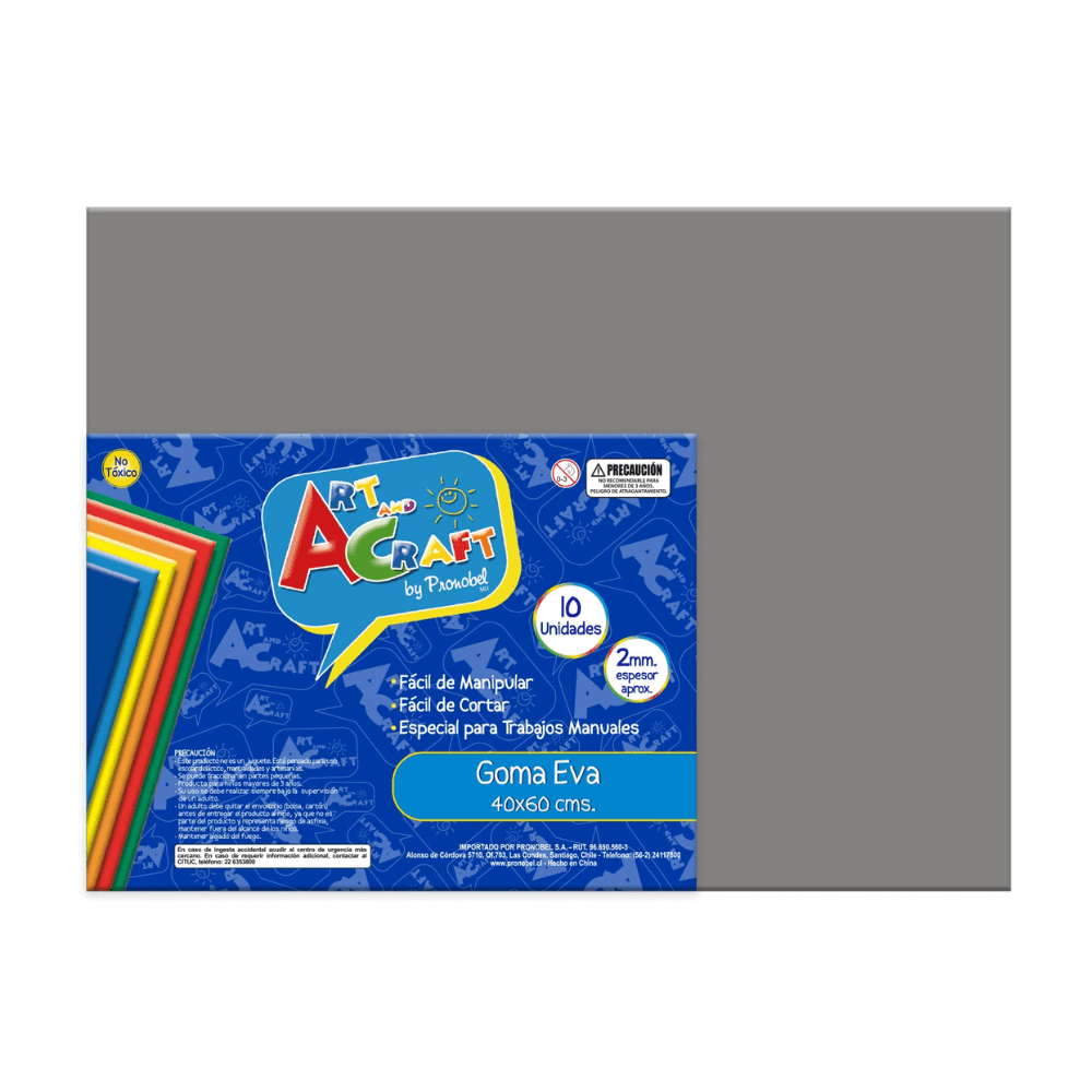 10un goma eva lisa 40x60cm gris art&craft1