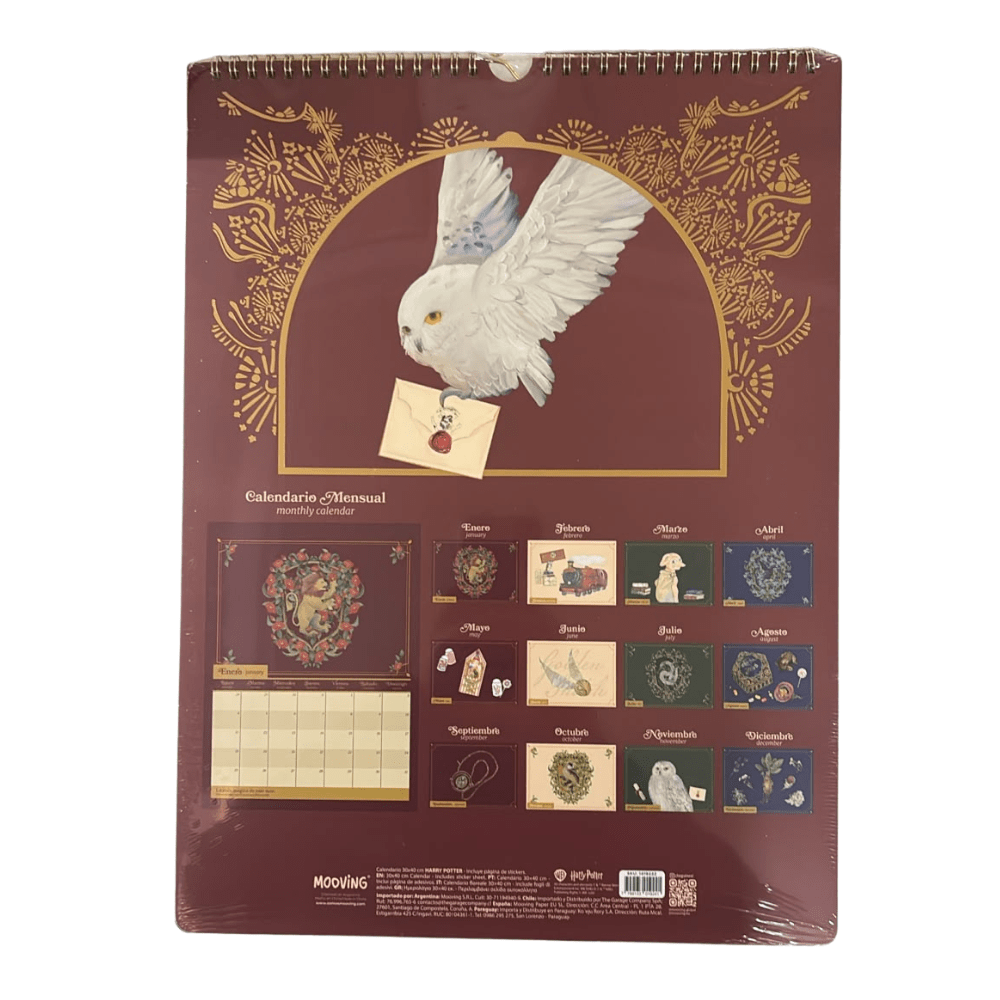 Calendario 2027 Harry Potter 40x30cm Mooving1