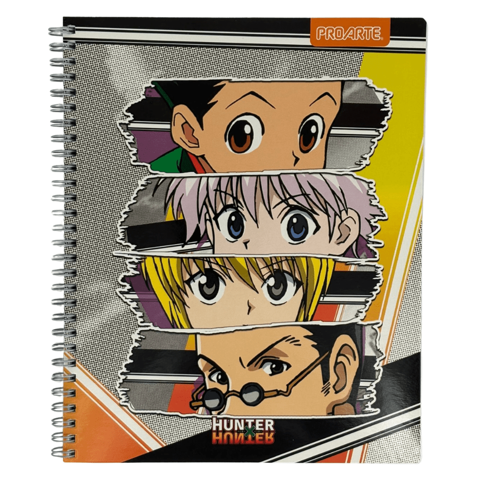 Cuaderno Universitario Mat 7mm 100Hjs HunterxHunter Proarte3