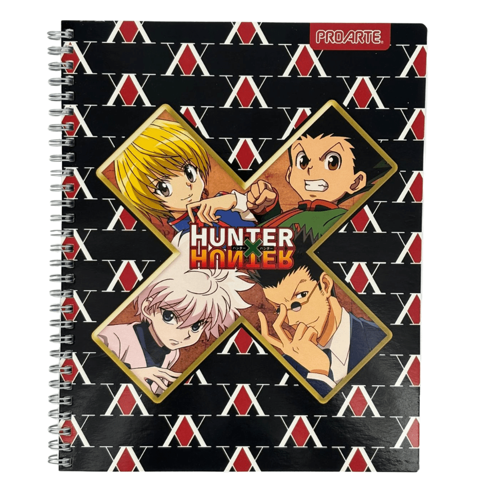 Cuaderno Universitario Mat 7mm 100Hjs HunterxHunter Proarte2