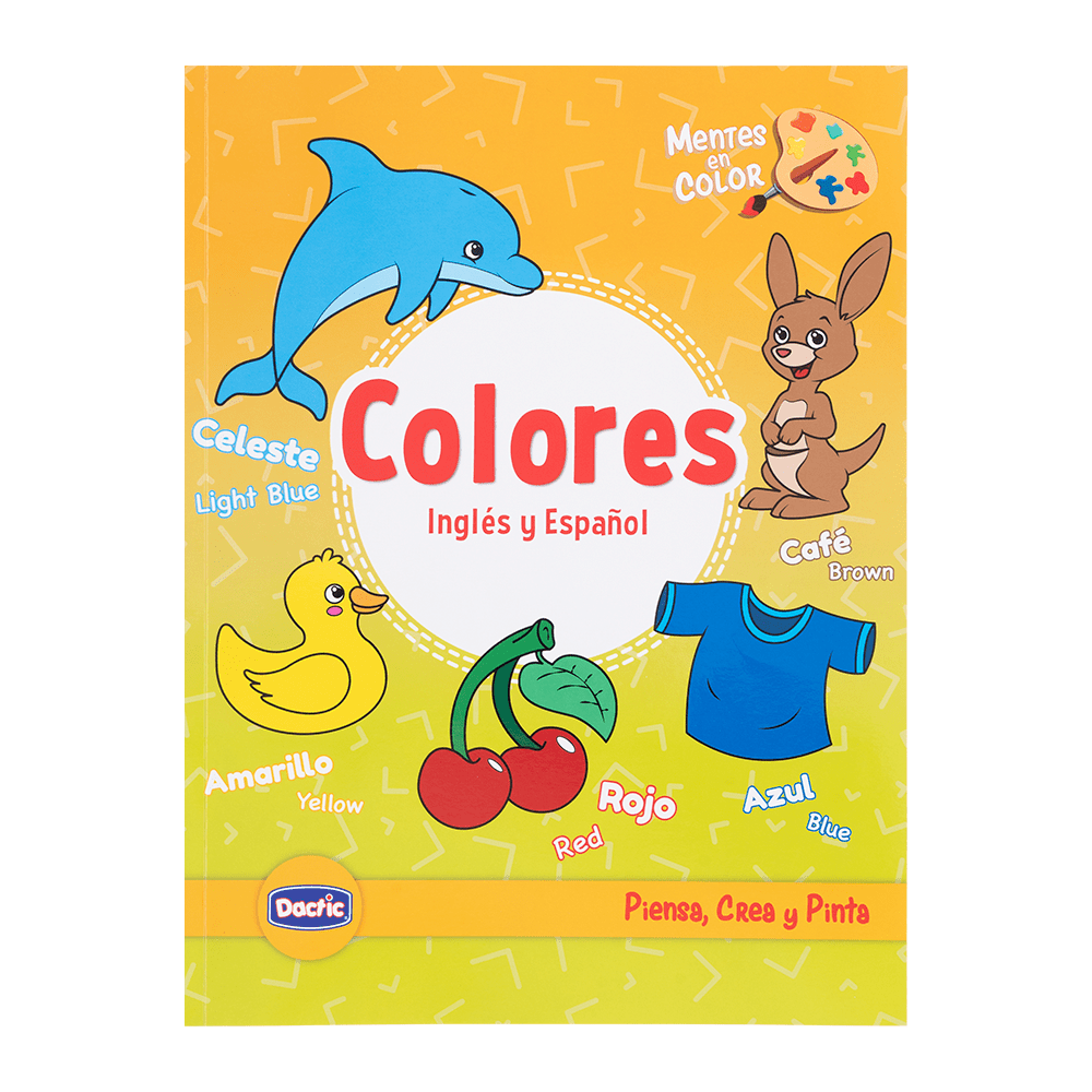 Libro para Colorear 50Pag Aprendo Ingles Y Espa¤ol1