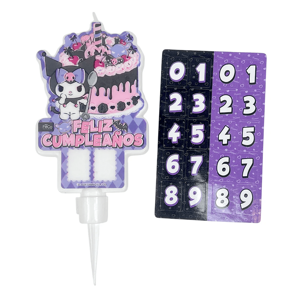 Vela Cumplea¤os Dise¤os 2D adhesivo4