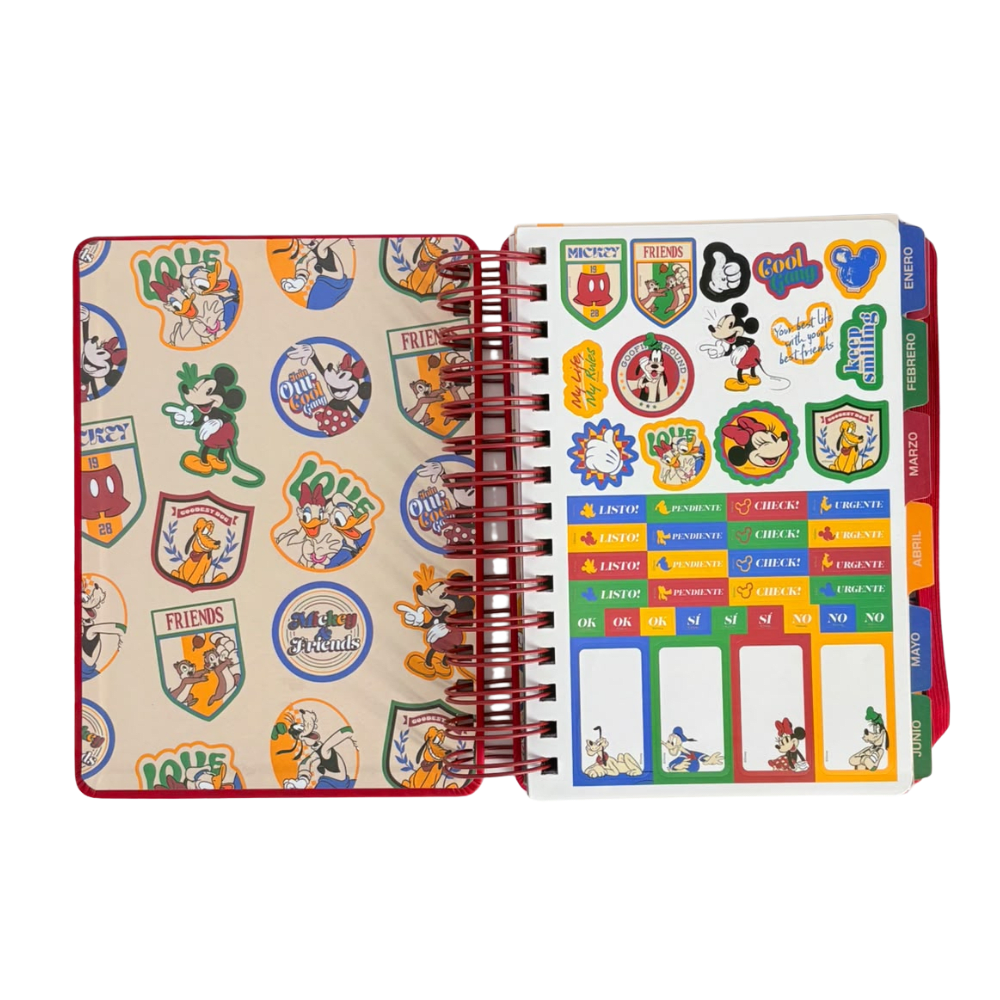 AGENDA 2027 MICKEY & FRIENDS 14X20CM MOOVING4