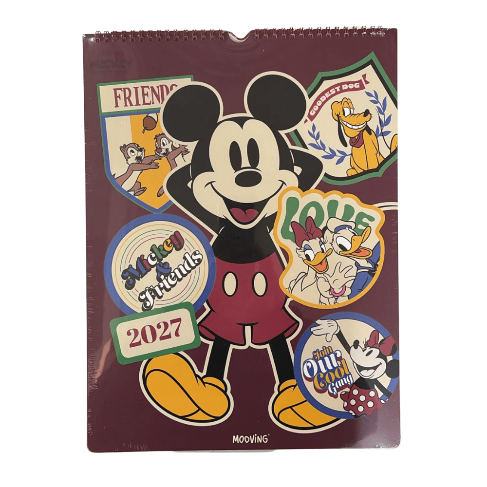 Calendario 2027 Mickey & Friends 40x30 Mooving1
