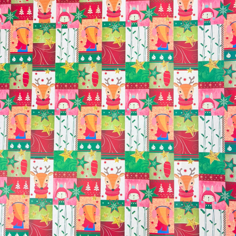 Pack 30 Papel de Regalo Navidad 10Dis Surt9