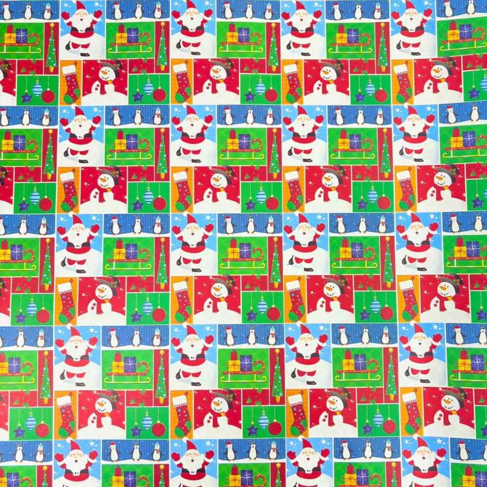 Pack 10 Papel de Regalo Navidad 10 Dis Surt6