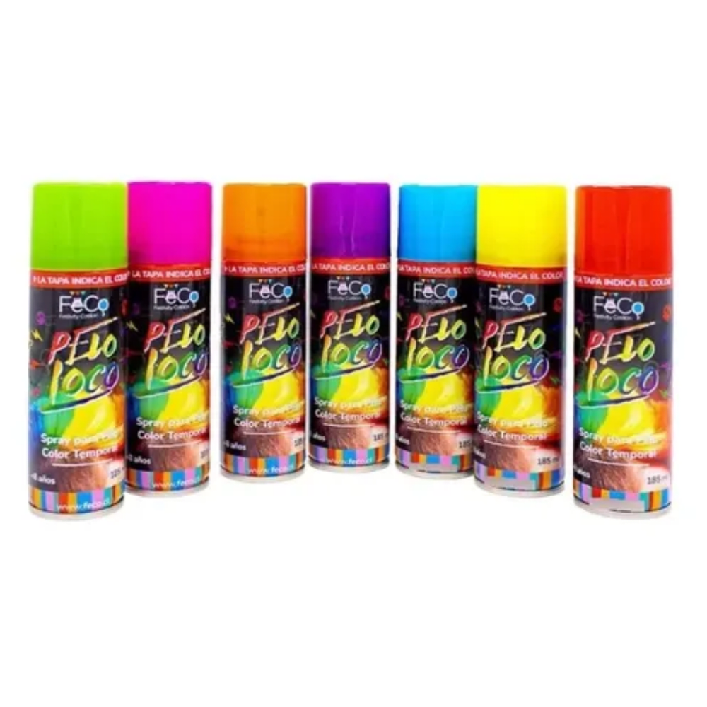Pintura Pelo Spray 185ml Feco1