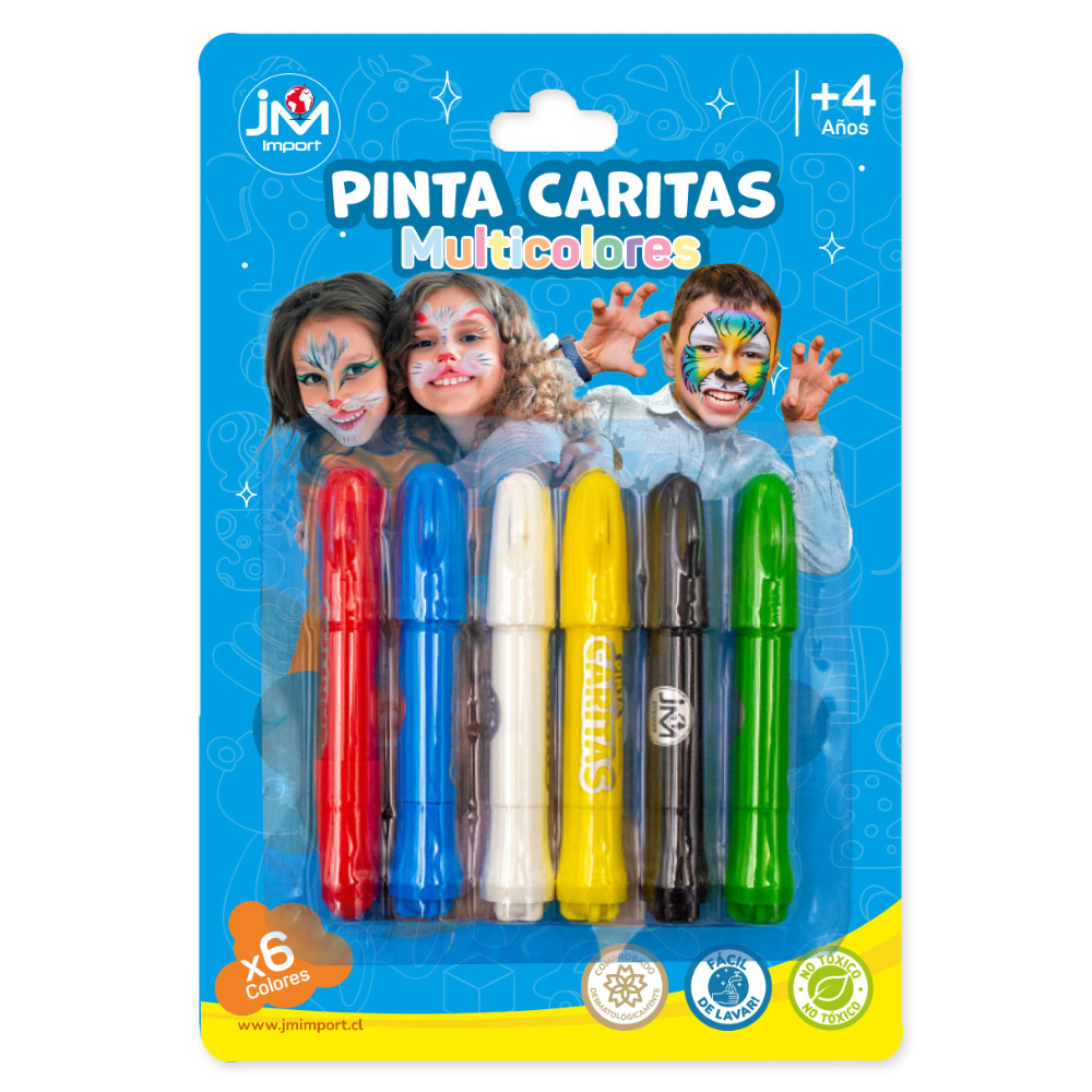 Pinta Cara 06 Colores Jmimport1